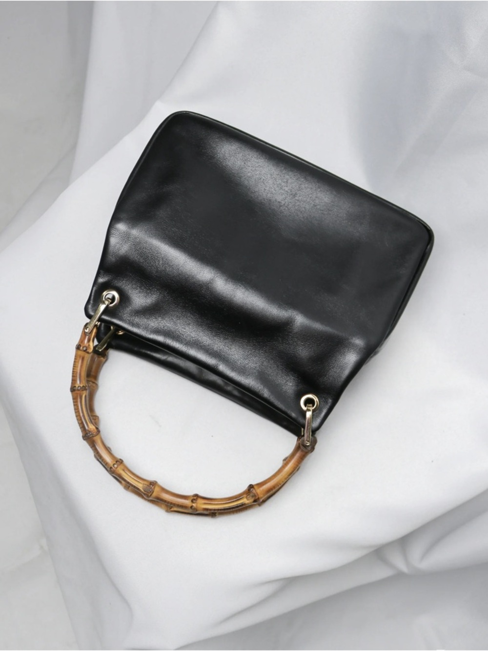 Gucci bamboo top handle bag